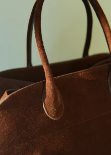 Сумка Tote из замши фото 803009